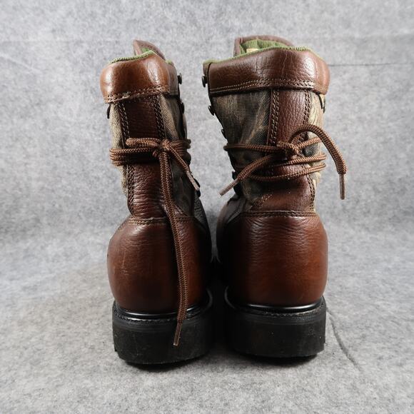 Wolverine Shoes Men 9.5 Boots Hunter Leather Camo Insulated Wide Width GTX Sport main image 11